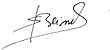 Signature de Simone Beissel