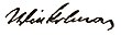 signature de Johann Joachim Winckelmann