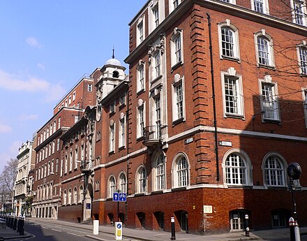 The former Sir John Cass College site at 31 Jewry Street.  The Sir John Cass Foundation offices are on the premises which are leased to the university by the Foundation.