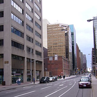 Slater Street street in Ottawa, Canada