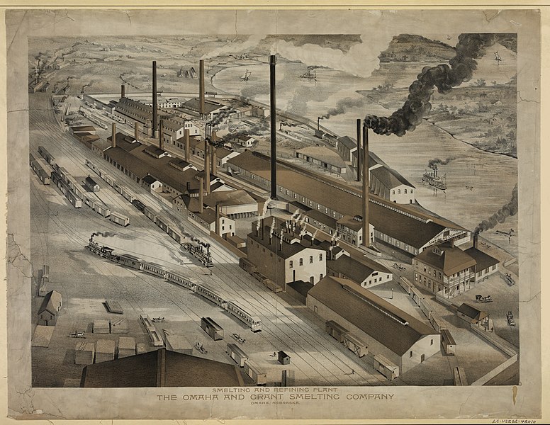 File:Smelting and refining plant, The Omaha and Grant Smelting Company, Omaha, Nebraska LCCN2003677698.jpg