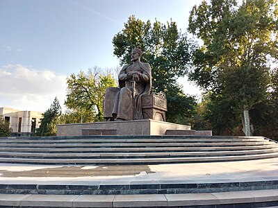 48. Amir Timur statue, Samarkand author - Hasan Tohirov