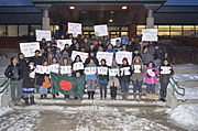 Students of Memorial University of Newfoundland.