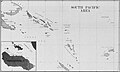 South Pacific area in 1942. From a US Navy publication from 1944.