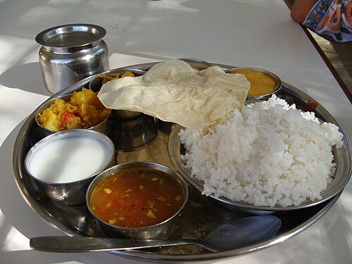 Spicy Indian full meals
