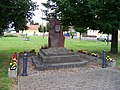 Čeština: Srbice, okres Teplice. Pomníček k 50. výročí samostatnosti ČSR.) English: Srbice, Teplice District, Ústí nad Labem Region, Czech Republic. A monument to 50 years of Czechoslovakia. Camera location 50° 39′ 35.5″ N, 13° 52′ 12.4″ E    View all coordinates using: OpenStreetMap