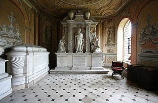 <span class="mw-page-title-main">Chandos Mausoleum</span> Part of St Lawrence Whitchurch in Harrow, London