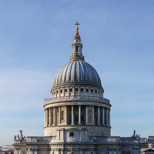 File:St Paul's Cathedral Dome from One New Change - Square Crop.jpg