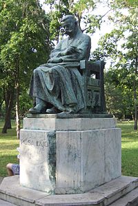 His statue in City Park Budapest