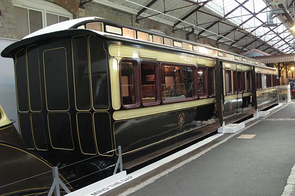 Queen Victoria's GWR saloon of 1897 in Swindon