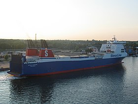 M/S Stena Carrier i Travemünde.