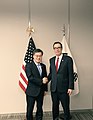 Steven Mnuchin and Kim Dong Yeon at 2018 G20 Finance Meeting.jpg