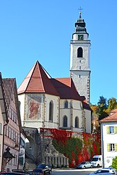 Collegiate church and landmark of Horb am Neckar (2018)