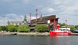 Vista externa do Museu do Vasa 2018