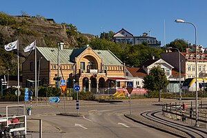 Strömstads station, 2016.