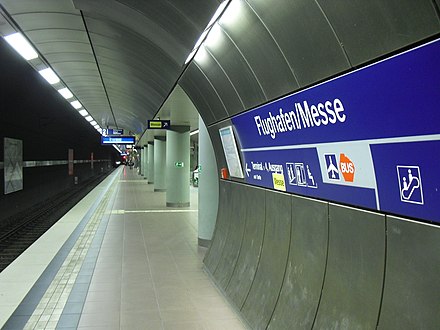 Stuttgart Flughafen/Messe station