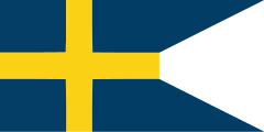 Flag of the Swedish Empire and its Duchy of Estonia (1561–1721)