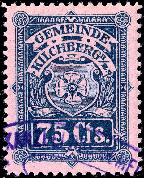 File:Switzerland Kilchberg 1916 revenue 75c - 6.jpg