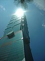 Taipei 101 look from below