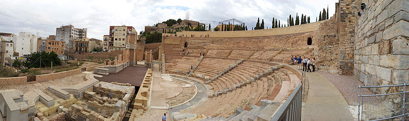 Carthago Nova Cartagena Roman theater ruins