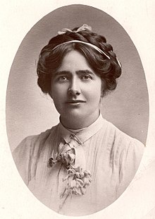 Teresa Billington-Greig (pictured c. 1910), who chaired the founding meeting of the Women's Billiards Association Teresa Billington Greig.jpg