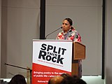 reading at Split this Rock 2018, Washington, D.C.