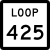 Texas Loop 425.svg