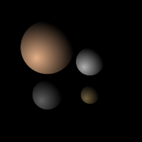 Pluto and Charon compared with the largest plutinos