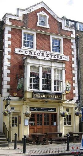 Die Cricketspieler, The Green, Richmond, Surrey.jpg