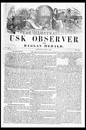 The Illustrated Usk Observer, 7 July 1855 The Illustrated Usk Observer Jul 7 1855.jpg