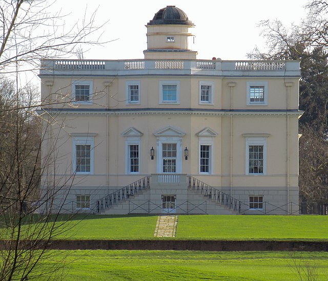 The King's Observatory in winter