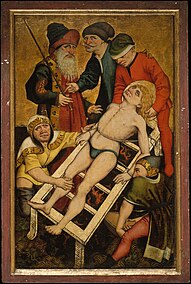 Мученичество святого Лаврентия, картина т.н. Алкмарского мастера[англ.], ок. 1465 г.[43]