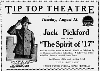 <i>The Spirit of 17</i> 1918 American film