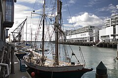 The harbor, Auckland, New Zealand