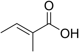 <span class="mw-page-title-main">Tiglic acid</span> Chemical compound