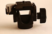 One-way tilt head style tripod head Tilt head.JPG