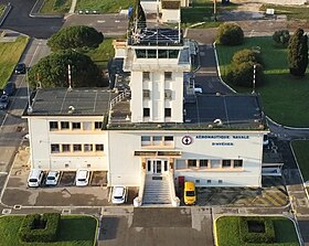 Tour de contrôle de la base aéronautique navale d'Hyères.