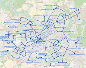 Trolleybuskart over Minsk (Hviterussland), desember 2018, på engelsk.png