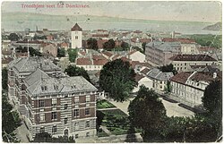 Trondhjem seet fra Domkirken (1911) (3323683296).jpg