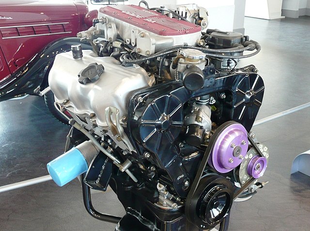 V6 car engine (circa 1990)