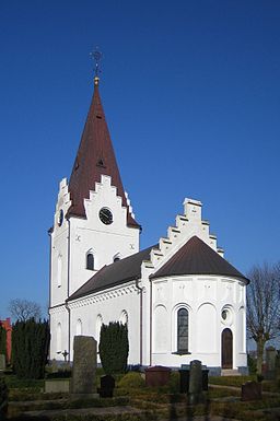 Vadensjö kyrka i mars 2008