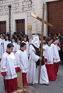 La processione del venerdì santo