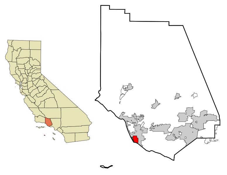 File:Ventura County California Incorporated and Unincorporated areas Port Hueneme Highlighted.svg