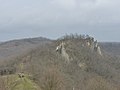 View from Castle of Sirok towards north-east