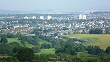 View of Moredun from Blackford Hill View of Moredun, Edinburgh.JPG