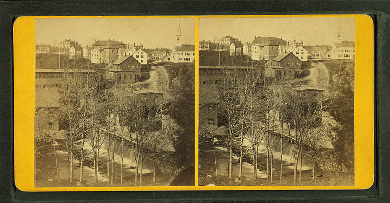 File:View of town with dam in foreground, churches, homes, other buildings, from Robert N. Dennis collection of stereoscopic views 2.jpg