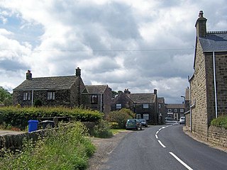Bolsterstone Village in South Yorkshire, England