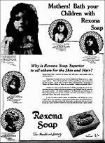 Thumbnail for File:Virginia Marshall in an advertisement for Rexona soap in Argus magazine of Australia on 25 January 1927.jpg