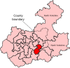 A large constituency in the south of the county.