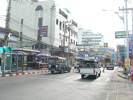 Walking Street in the afternoon